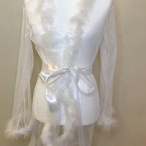 Feather robe
